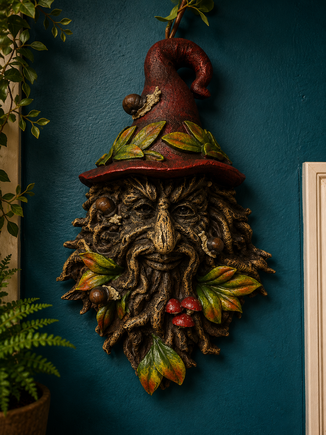 GreenMan Wall Plaque