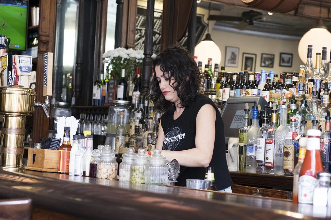 In a Brooklyn Bar - David Gerrard

