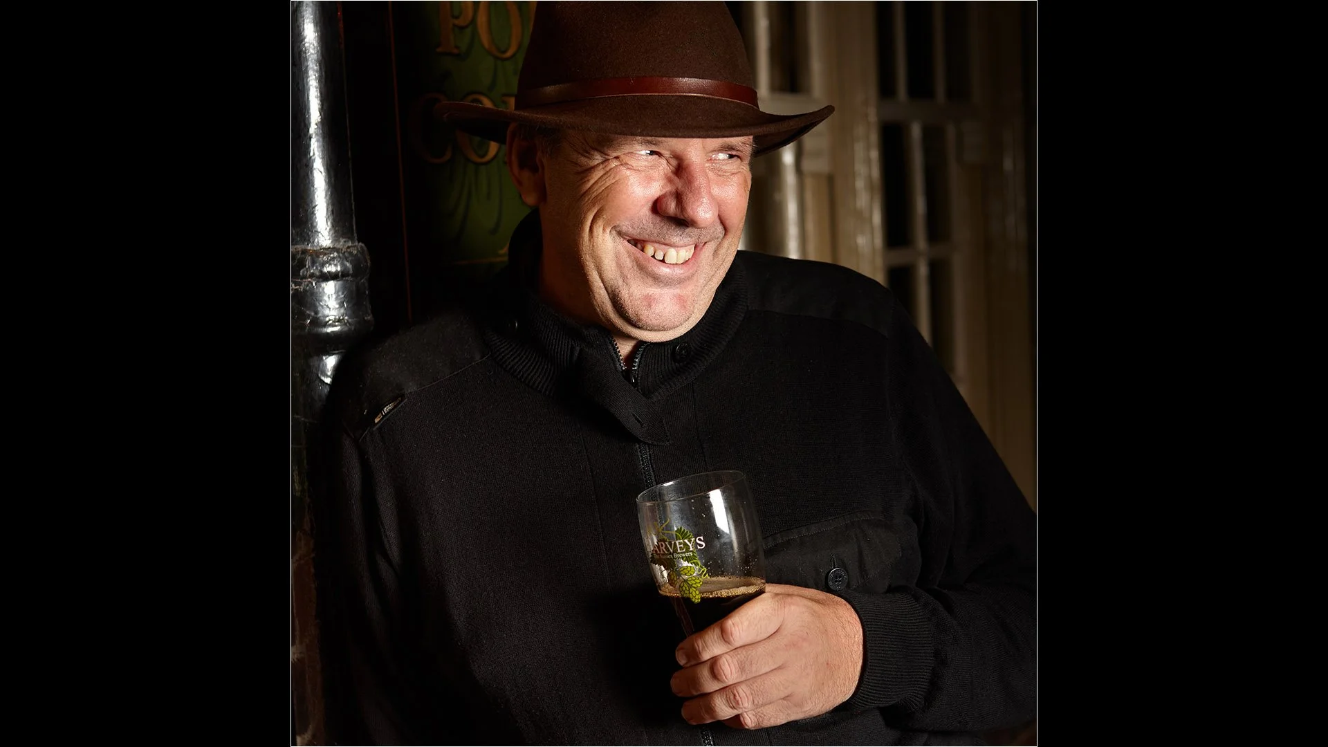 A Happy Colin With A Beer - Damon Hart
