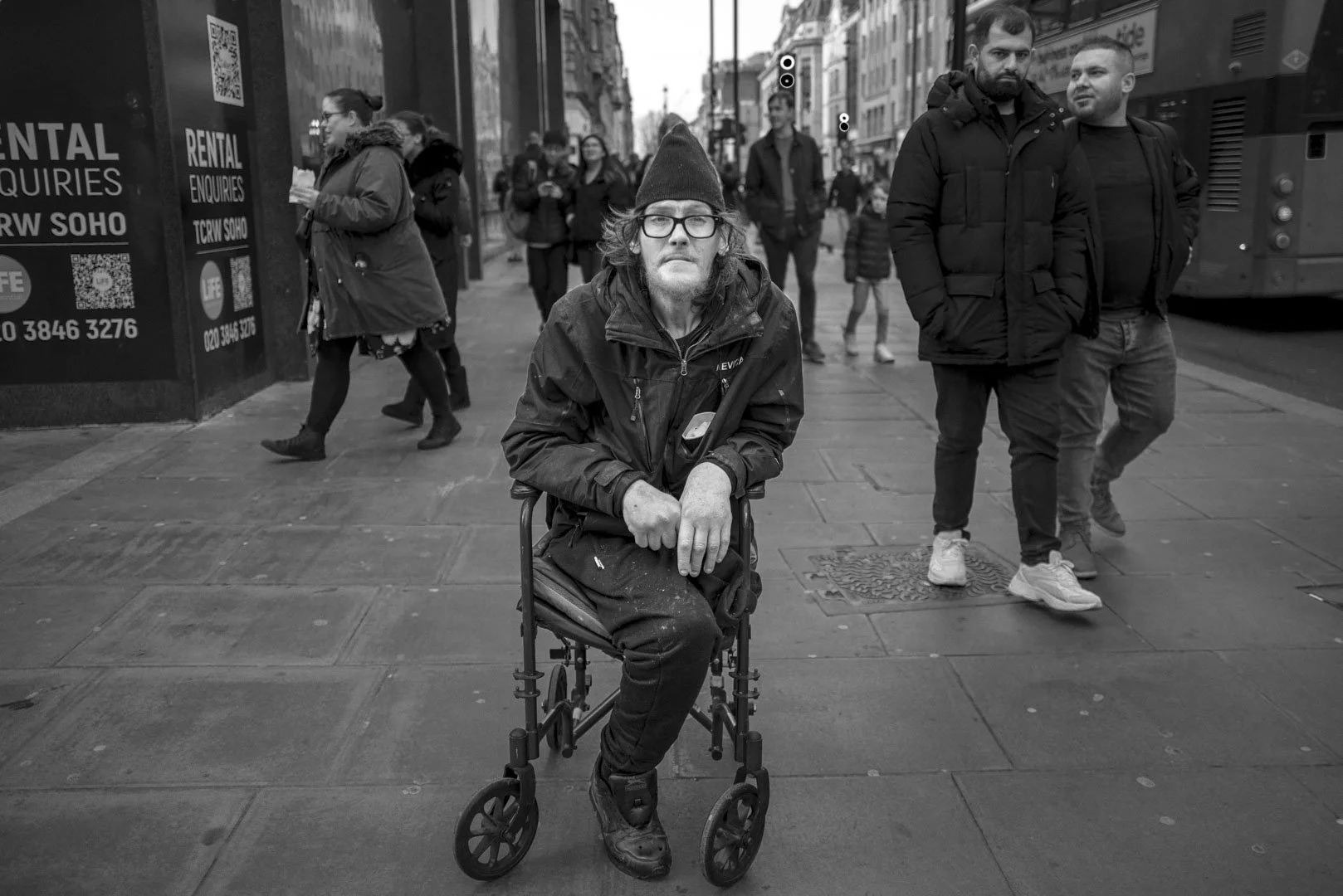Man, Oxford Street - Jarek Jakubowski