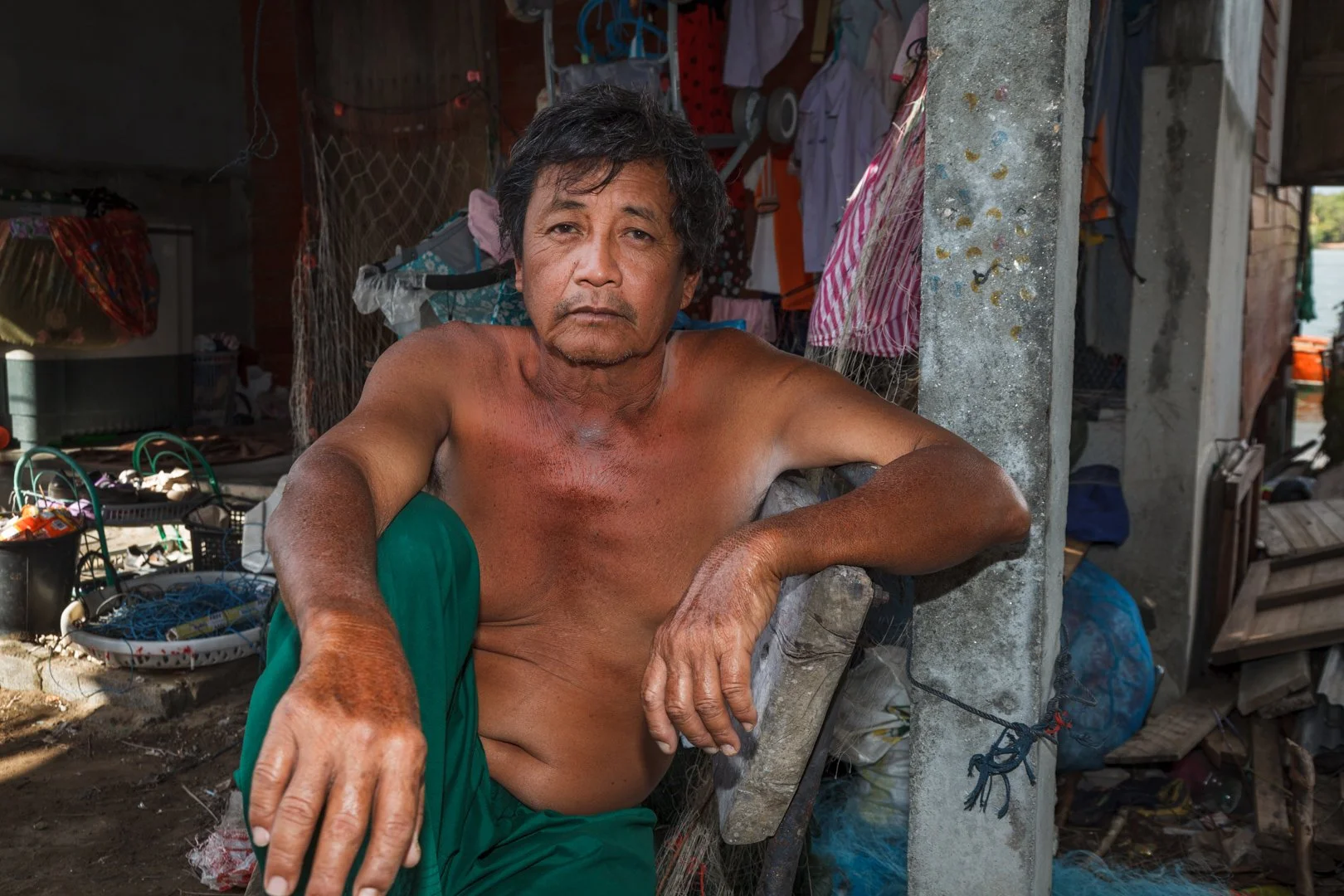 Fisherman Koh Jum Thailand - Colleen Slater
