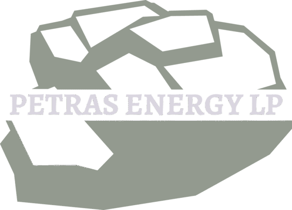 Logo for Petras Energy LP featuring a stylized globe with interconnected sections