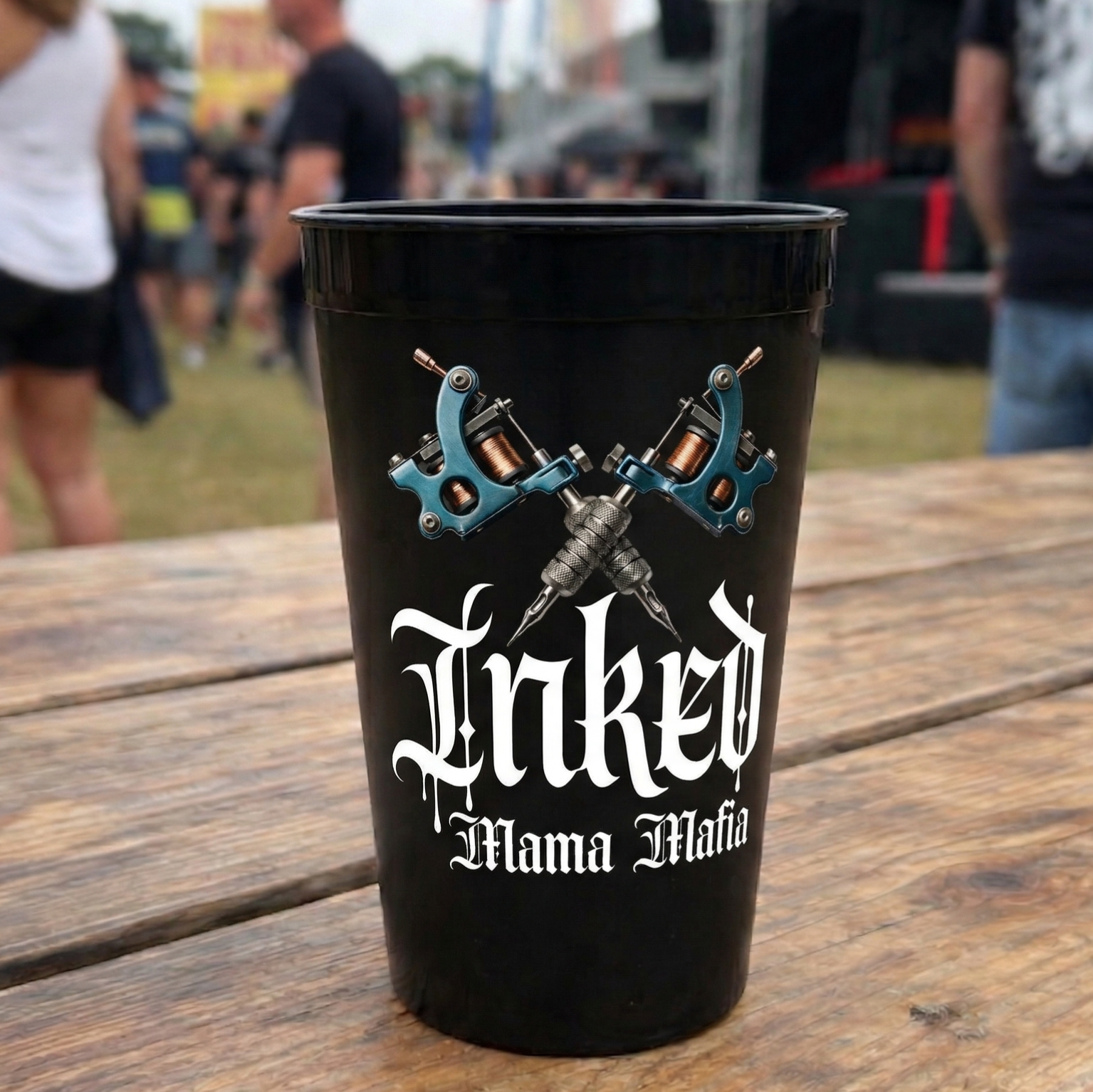 Needle Cartel Stadium Cup - Blue