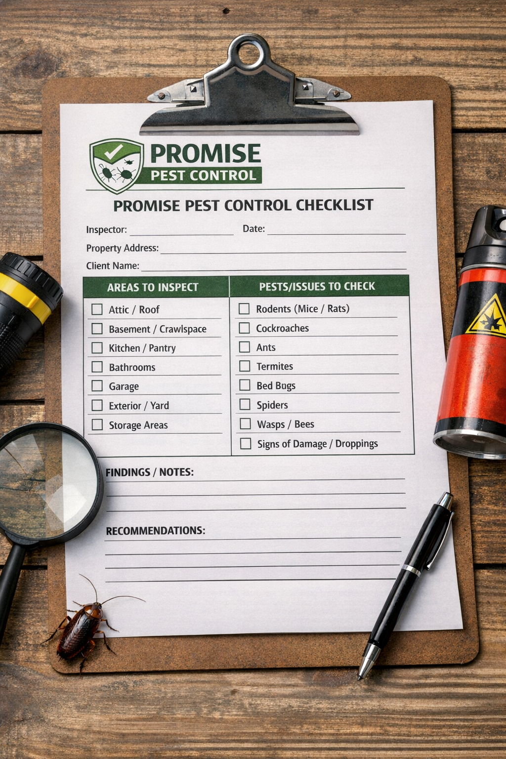 Pest Control Inspections