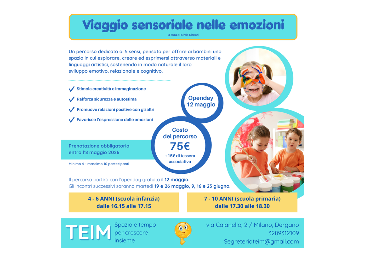 Viaggio sensoriale nelle emozioni
