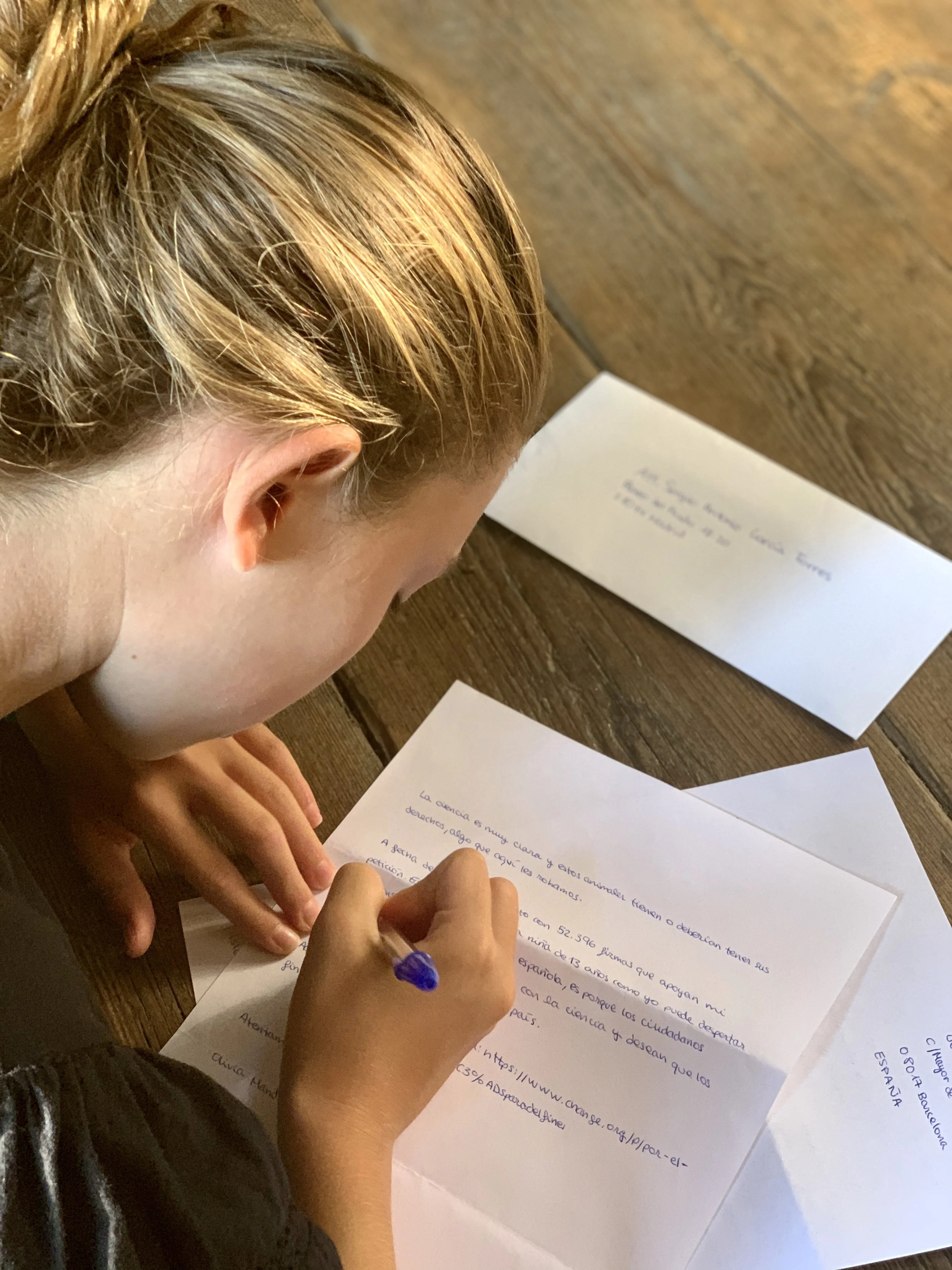 Environmental youth activist Olivia Mandle