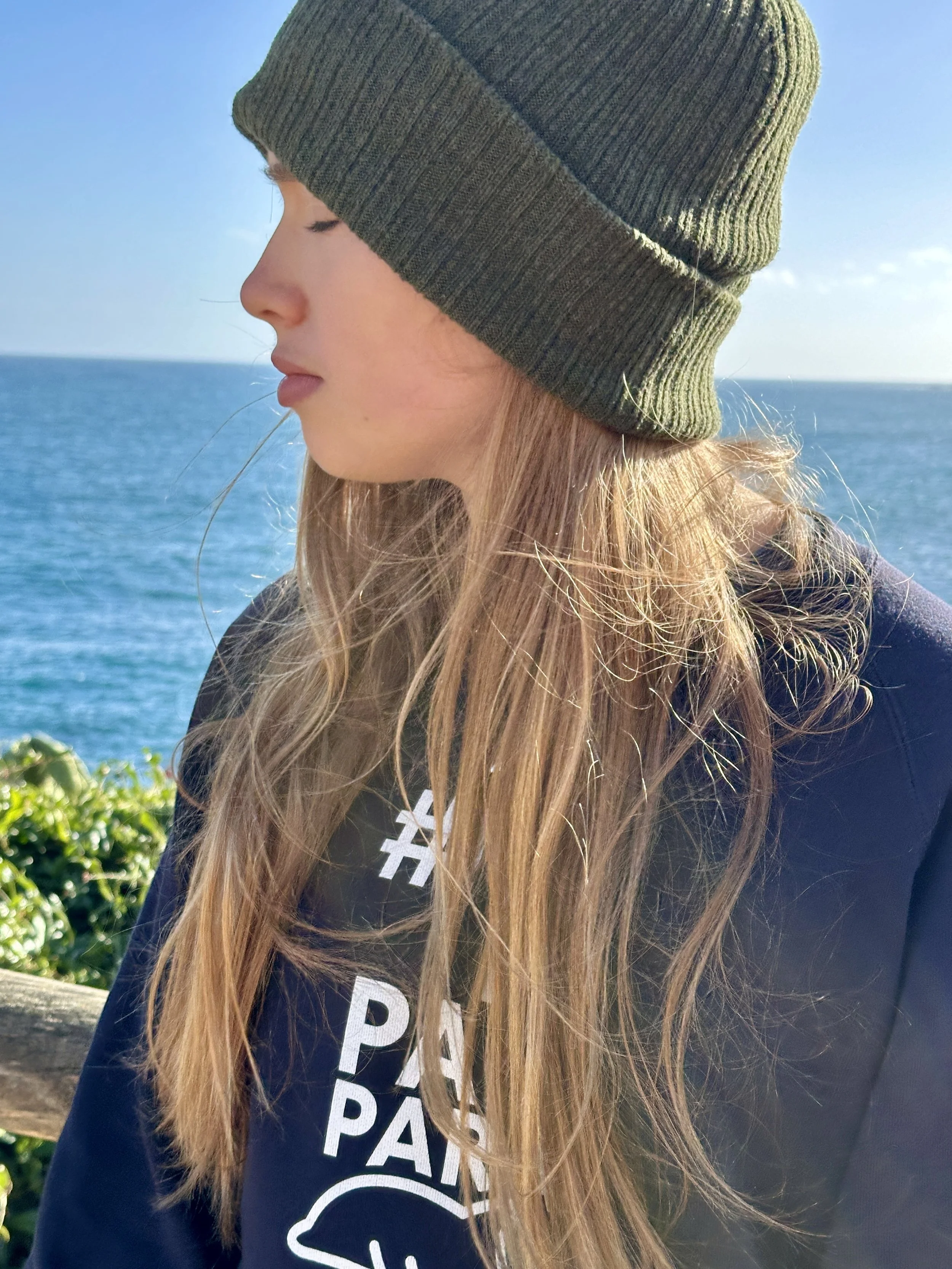 Environmental youth activist Olivia Mandle