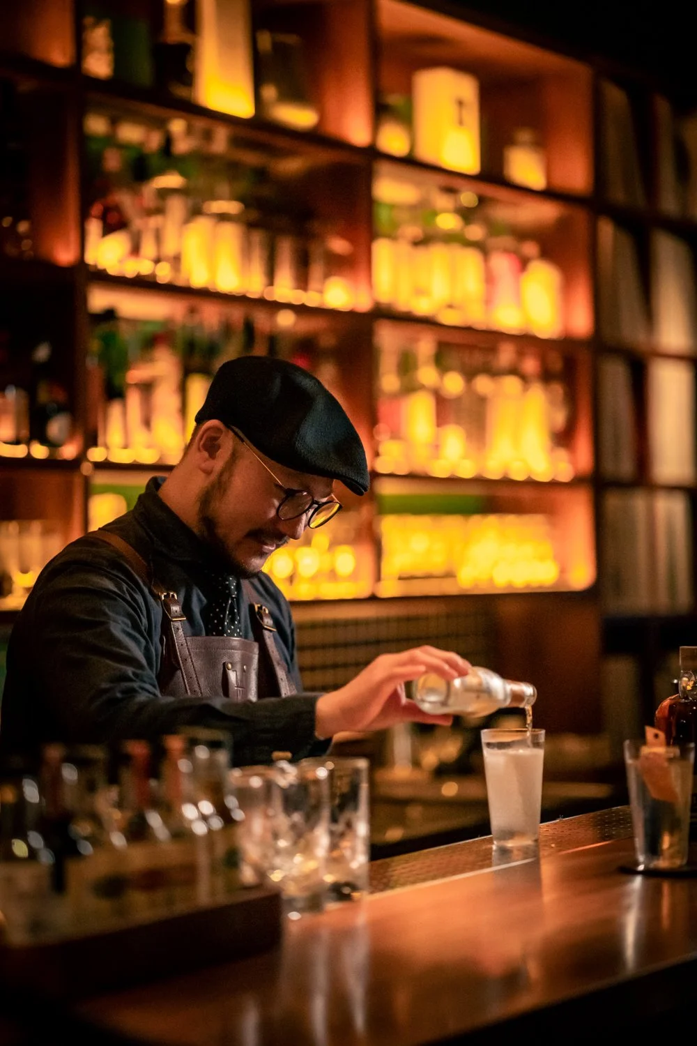 Root Down listening bar featured in the Peddlers Gin guide to Shanghai cocktail bars.
