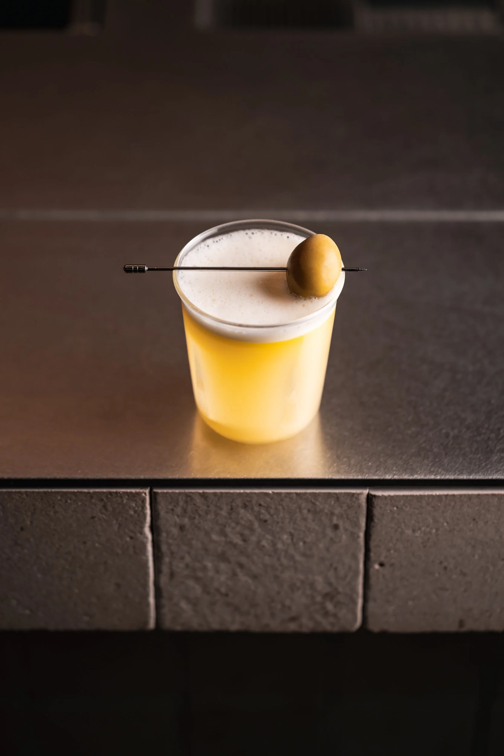 Cocktail at A Bar Has No Name, featured in the Peddlers Gin guide to Shanghai bars.