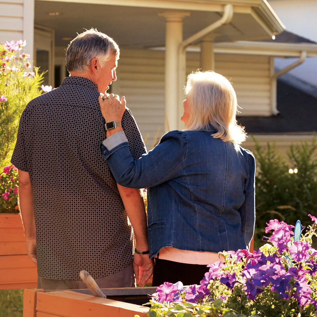 Gardening at Stephens Farm