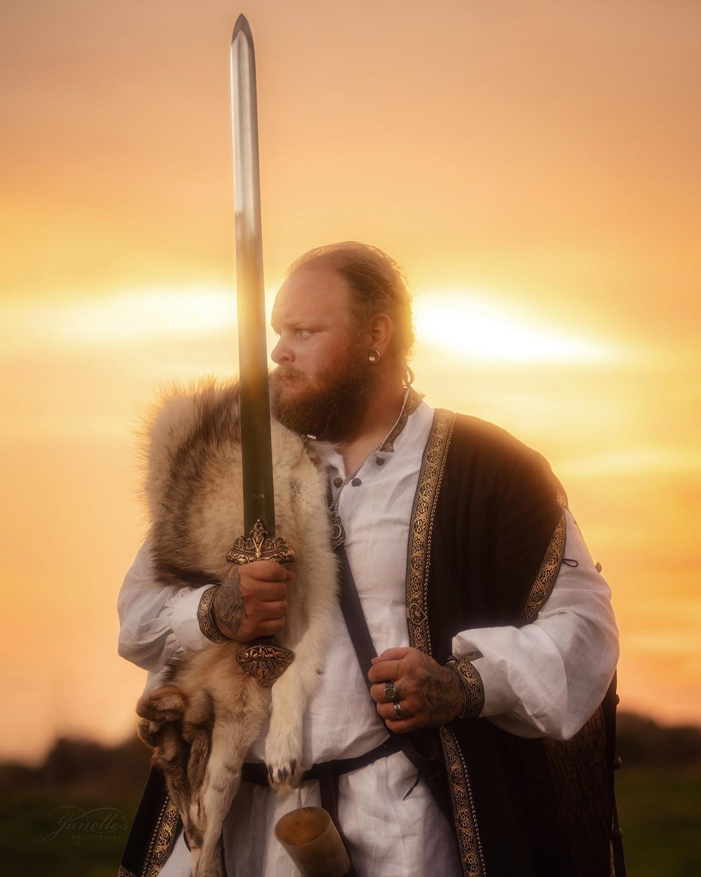 @chief_kief90 &amp; @candydps | Viking Wedding 

I see today is Kiefer's birthday and I couldn't help but to reminisce on this incredible event. It's not everyday I get the chance to capture a Viking themed wedding! I'm still thanking the stars for t