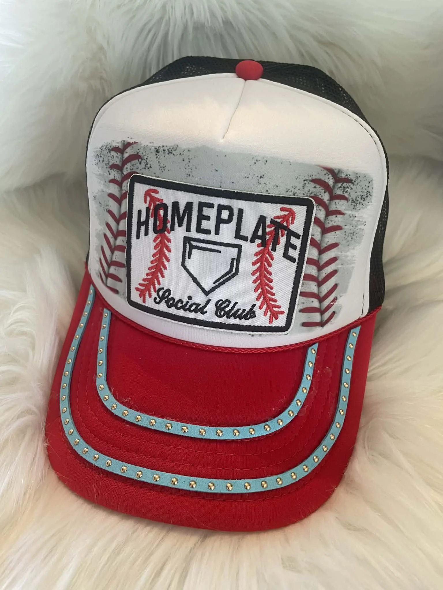Baseball Home Plate Social Club Otto Trucker