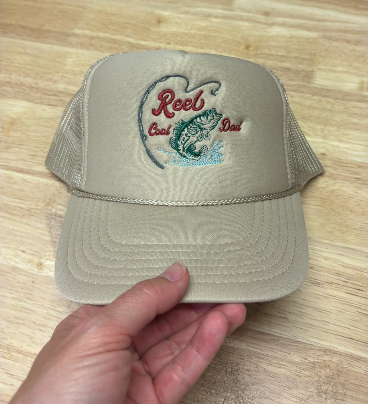 Reel Cool Dad Fishing Hat