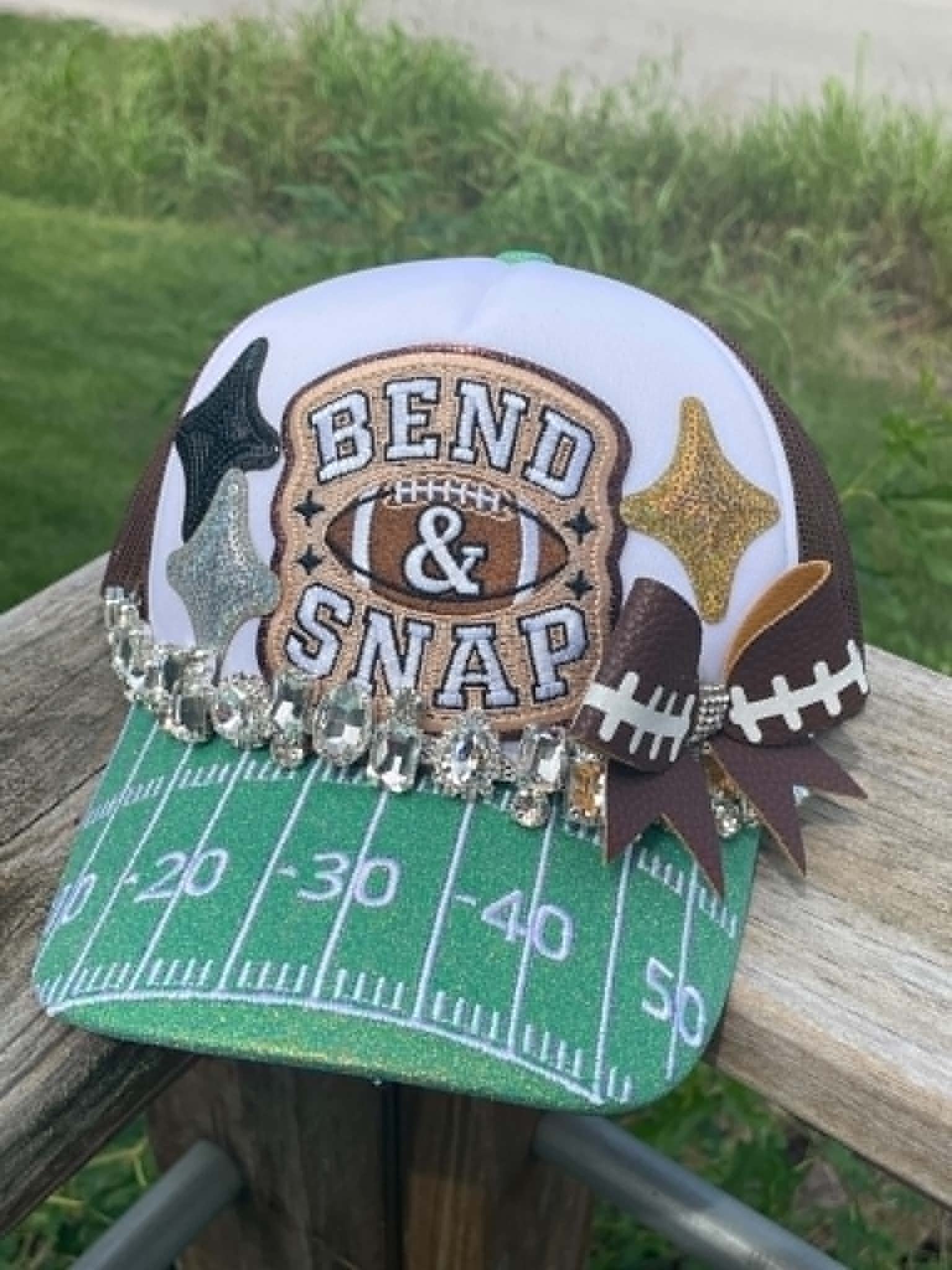Football Fanatic Bling Cap