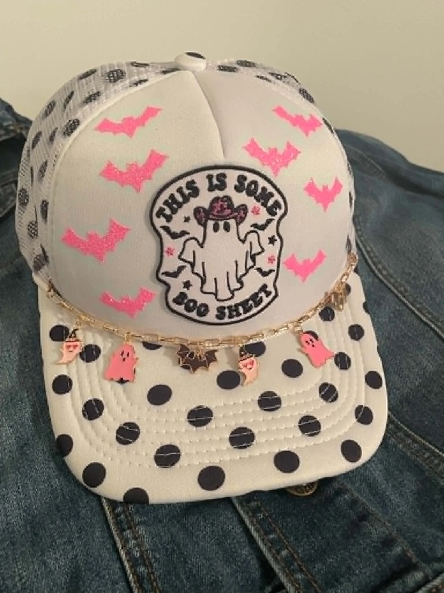 Spooky-Fun Ghost Cap