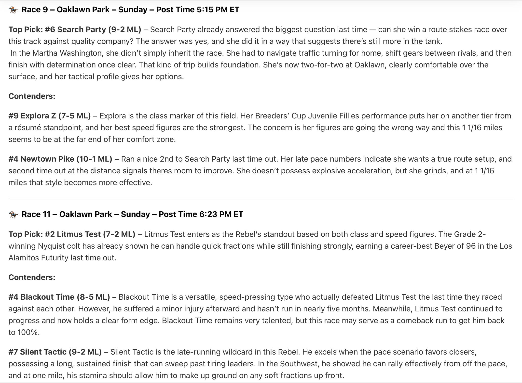 March 1, 2026 – 0–2 | -2.00 Units