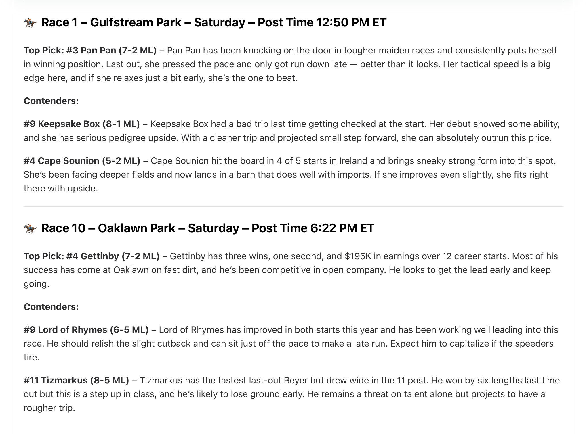 March 22, 2026 – 1–1 | +0.70 units