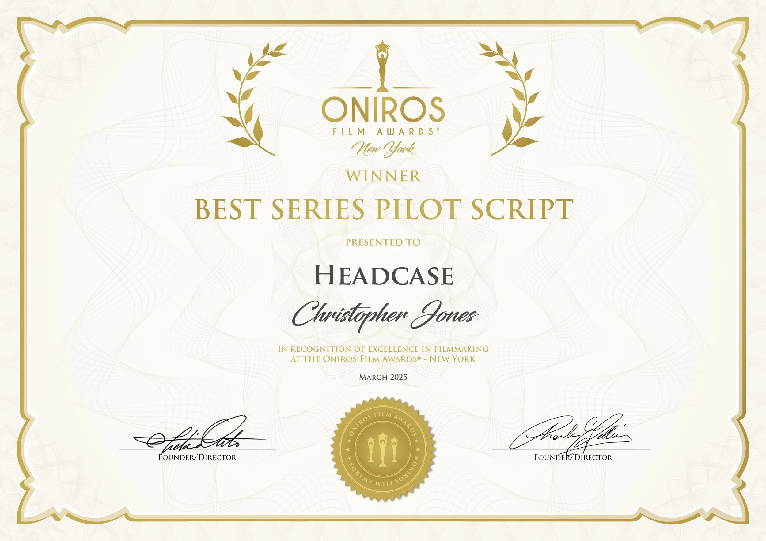 EXCITING NEWS: Headcase TV Pilot Wins!