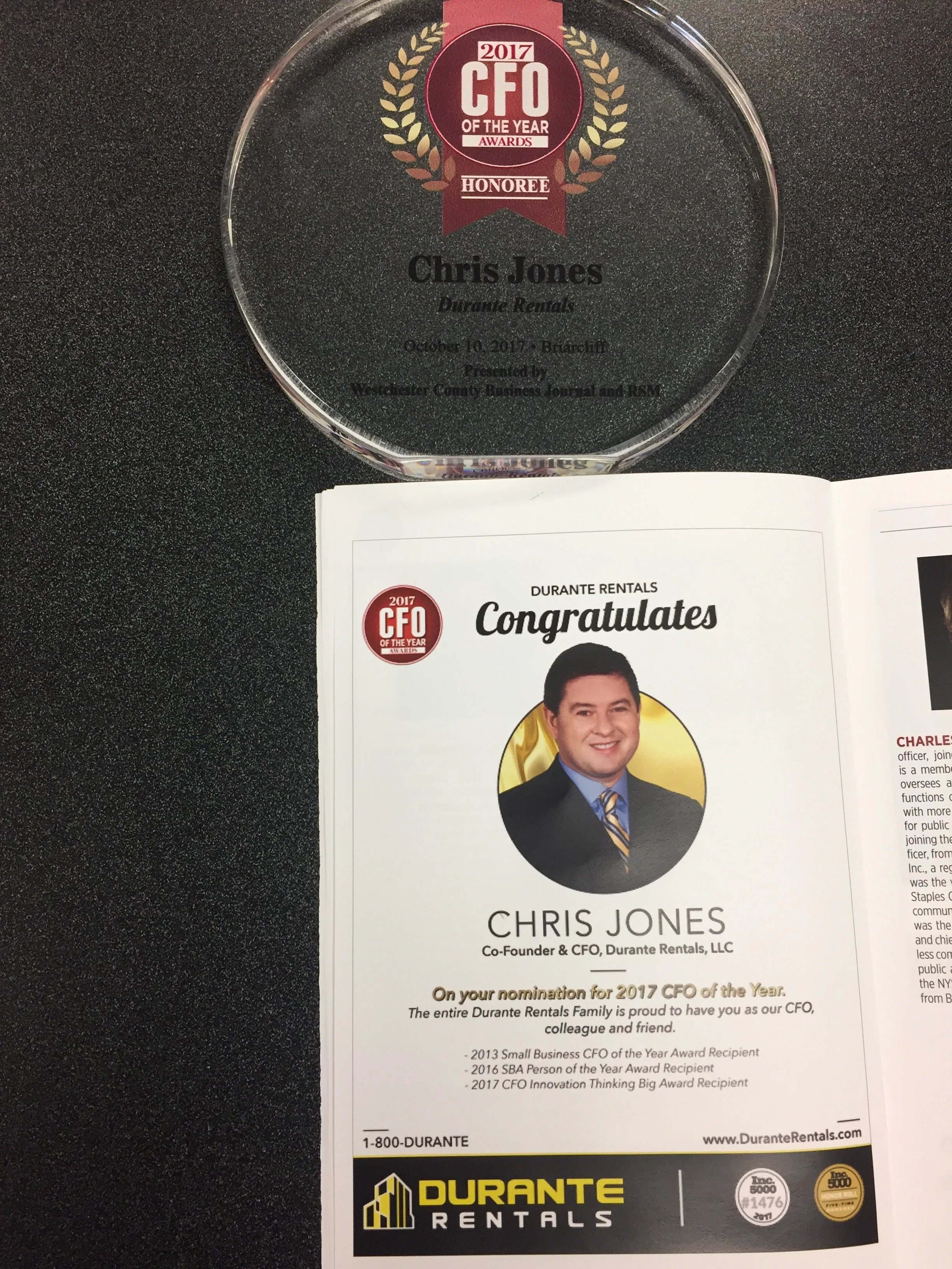 2017 CFO Award and Book.jpeg