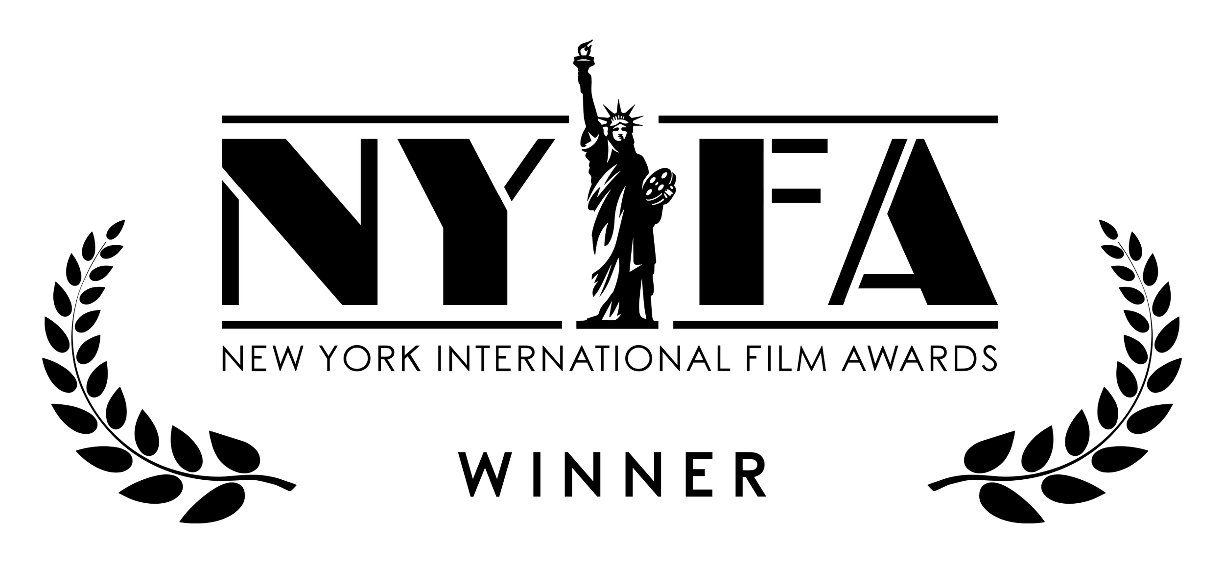 Award laurels badge for New York International Film Awards.