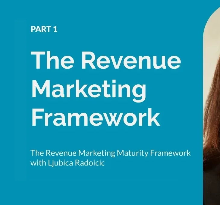 THE REVENUE MARKETING FRAMEWORK WITH LJUBICA RADOICIC – PART 1