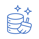 A stack of coins with a Bitcoin symbol and a gavel.