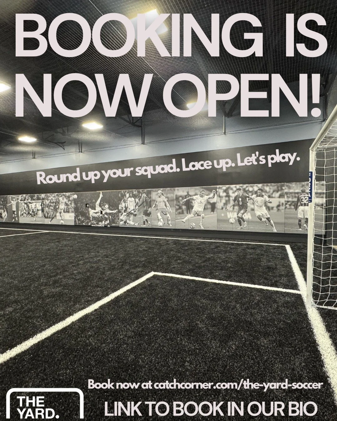 ⚽️ Ready to play? Booking our facility is easy!

1️⃣ DM us or click the link in bio
2️⃣ Choose from open dates &amp; times
3️⃣ Lock in your game
4️⃣ Show up and play ⚡️

We&rsquo;ve got the field ready for you. 🥅🔥

📍Book your spot today before slo