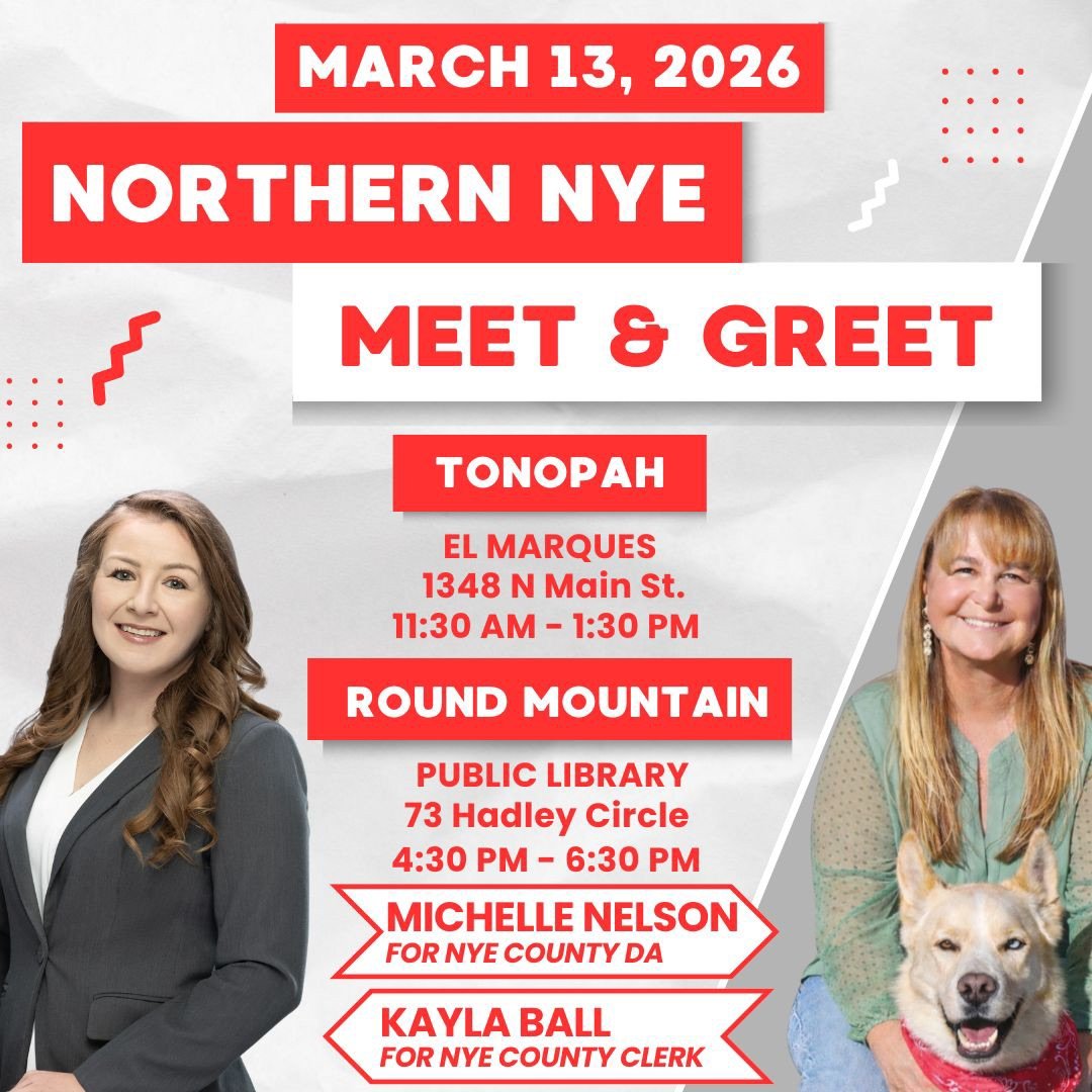 Northern Nye Meet &amp; Greet - Round Mountain