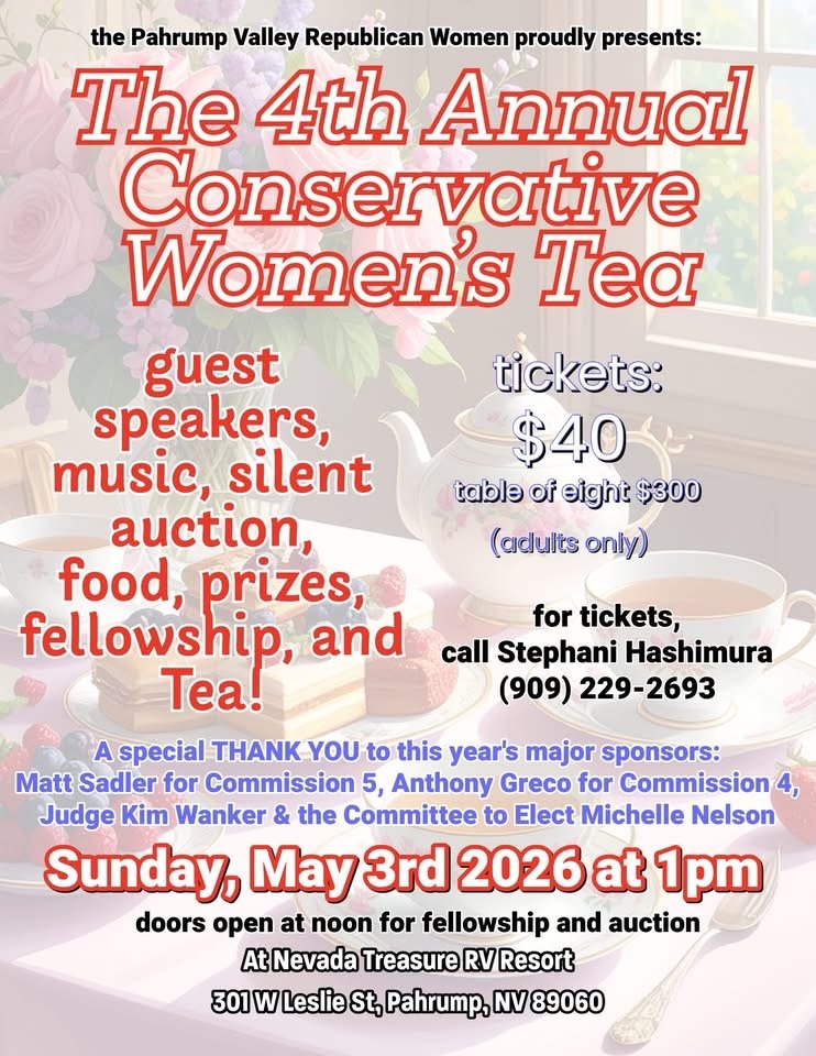 The 4th Annual Conservative Women's Tea
