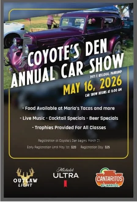 Coyote's Den Annual Car Show
