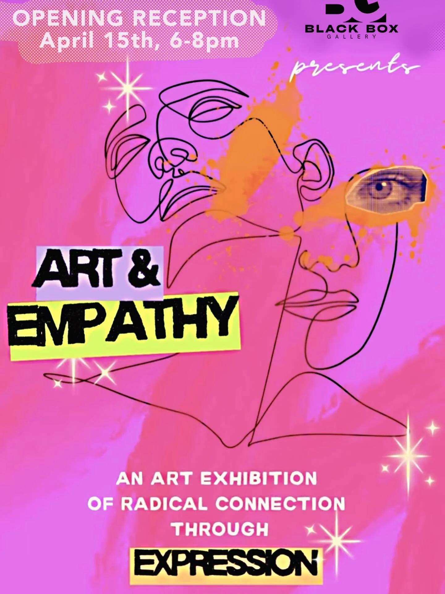 Art &amp; Empathy, the show I co-curated with Nicole Josephine Kline has an artist reception tonight at the Black Box Gallery at the AISD performing Arts Center from 6-8pm. We selected over 25 talented, diverse artists and I&rsquo;m thrilled with how