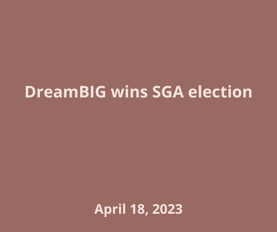 SEMO’s Student Government Association (SGA) elects new members to their executive board every spring semester. Voting opened on April 5, and winners were announced April 7 for the 2023-24 election. The winning group ran together as a team called ‘Dre