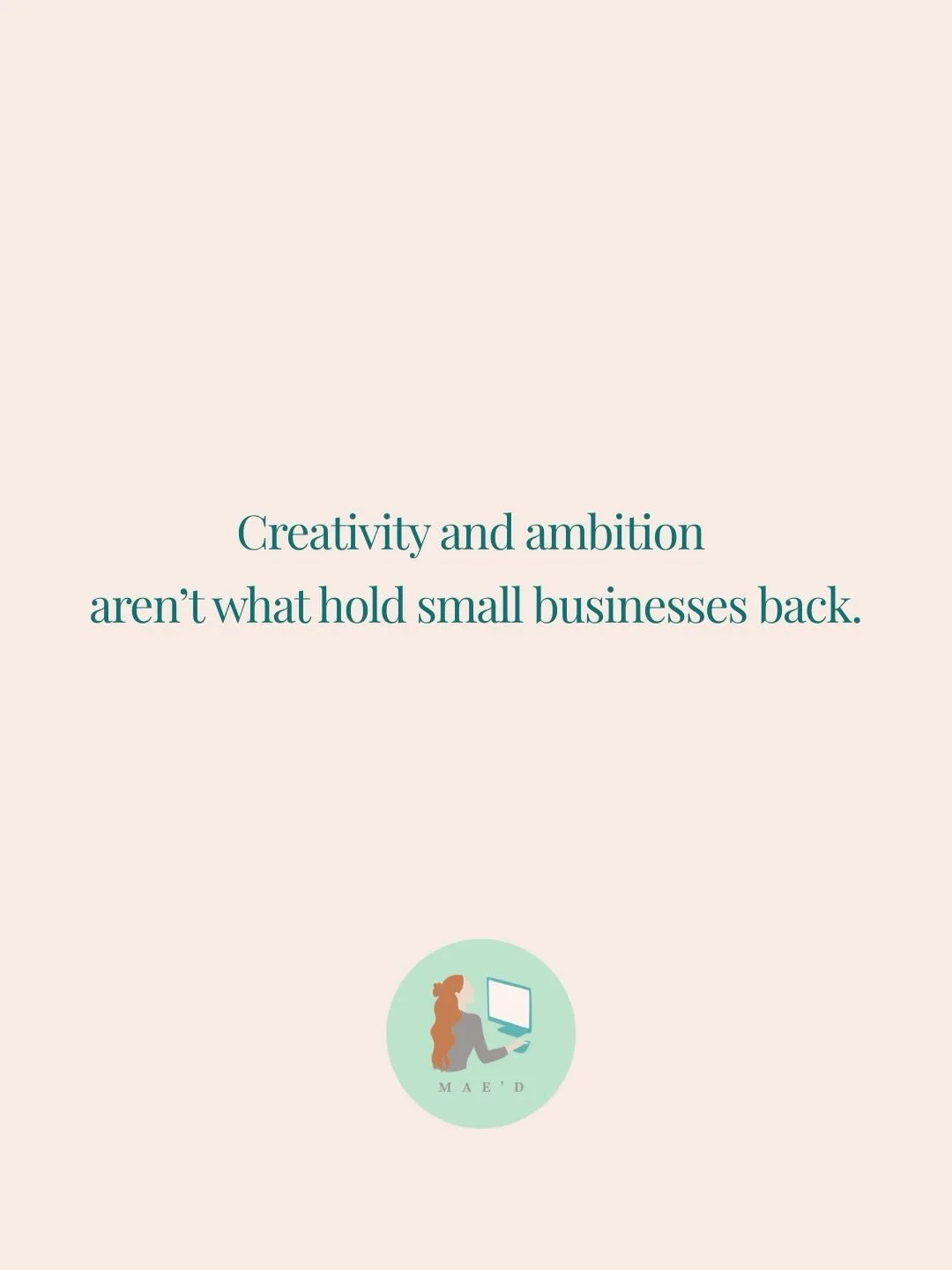 Mae&rsquo;d supports the brand, operations, and coordination work that helps ideas turn into something sustainable.

If you&rsquo;re building and need clarity in the in-between, let&rsquo;s connect.
