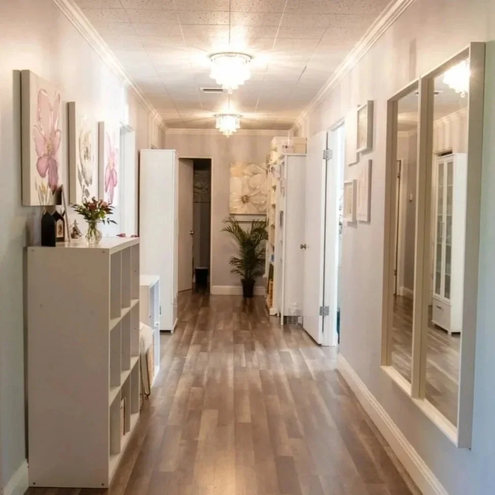 Serene and calming hallway inside Mai Acupuncture Campbell, CA