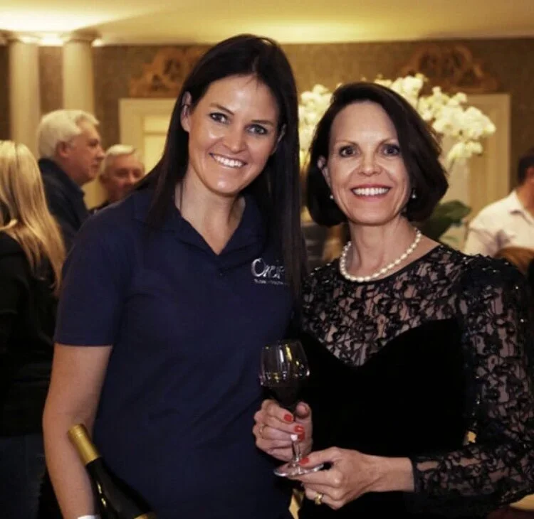 Shan Pascall with Juliet Cullinan