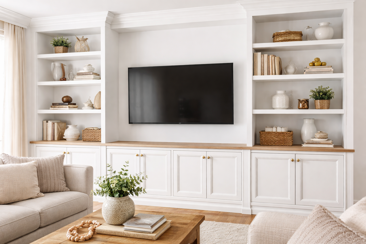 Built-In Painting Services: Elevate Your Home with Custom Finishes