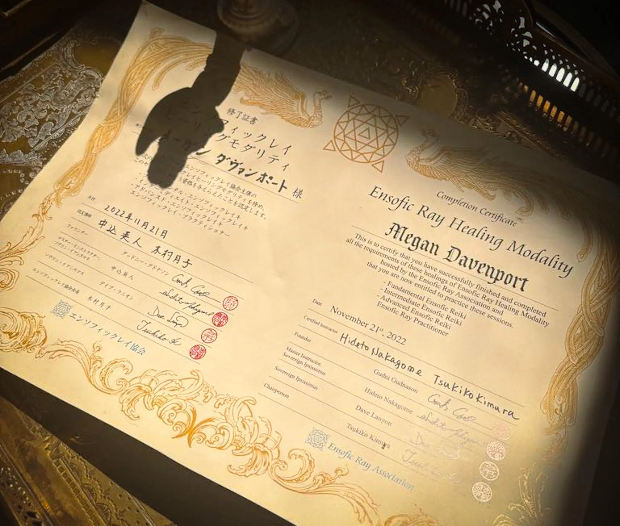 Ensofic Ray Modality