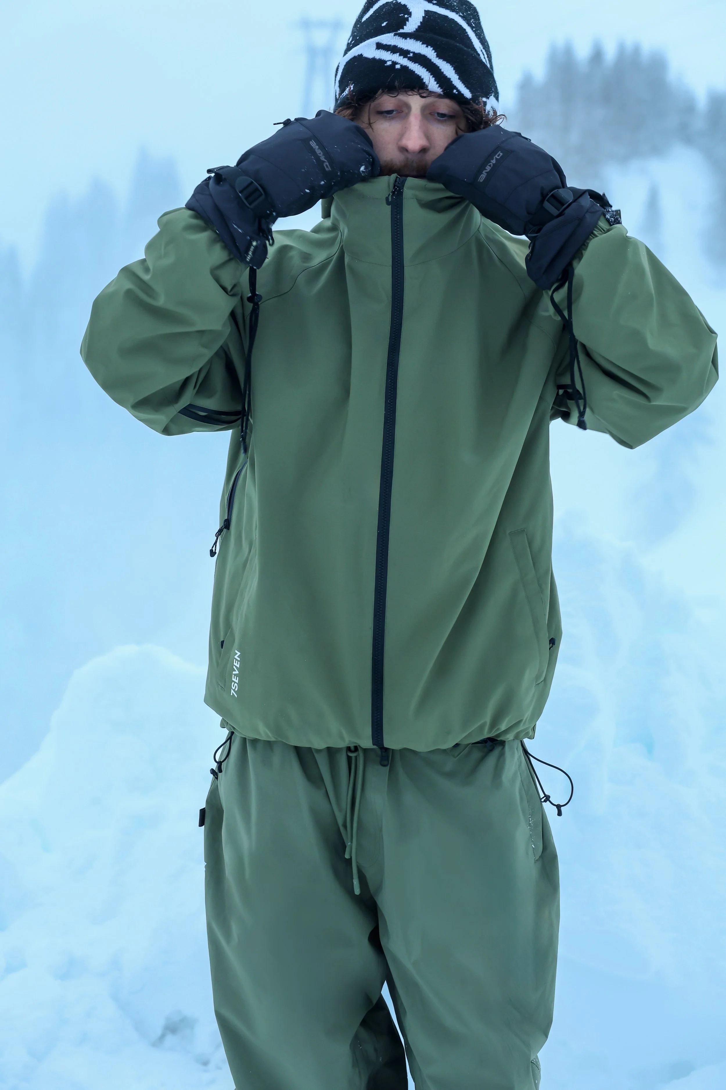 7SEVEN Drift Shell Jacket - Olive