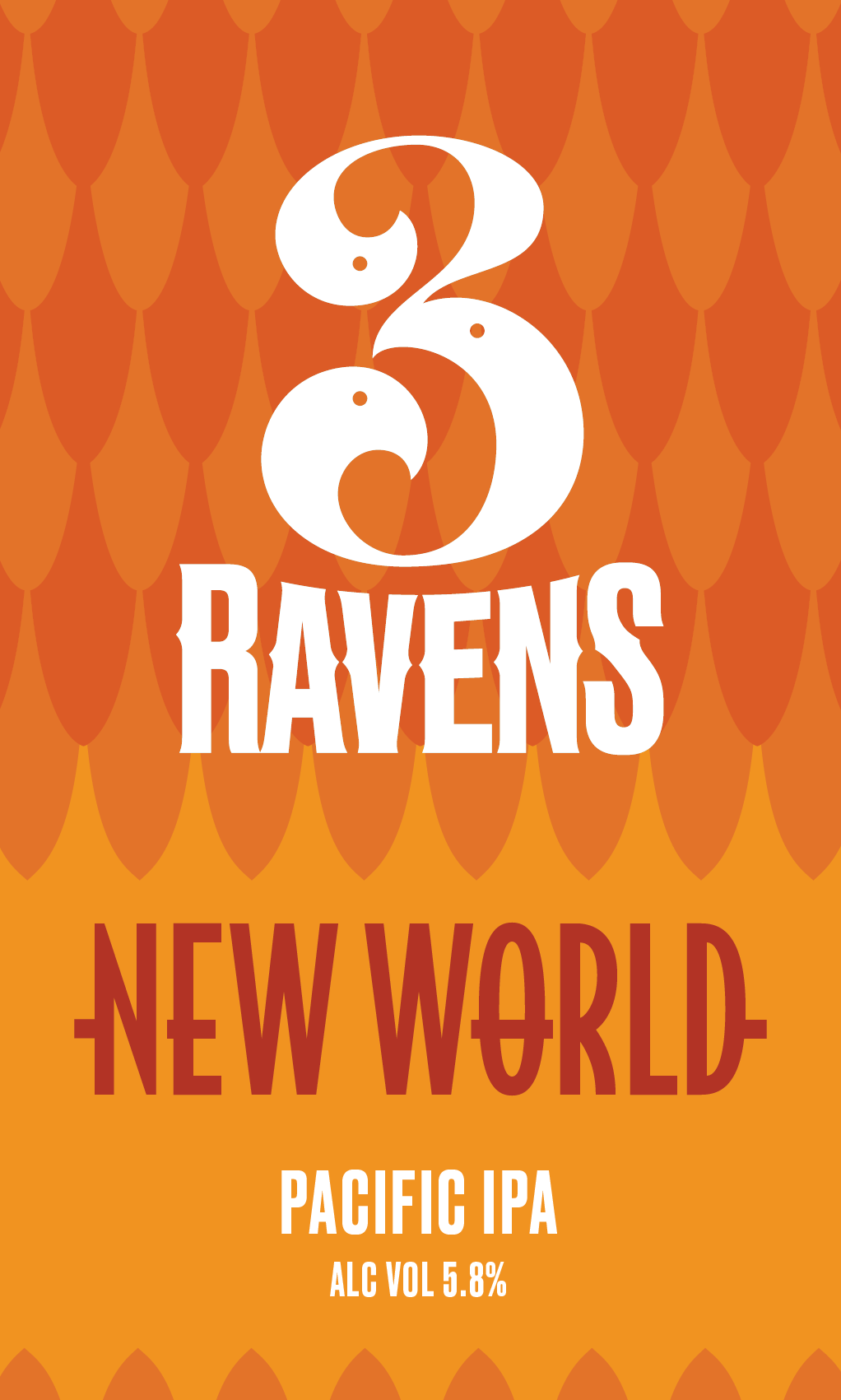 3 Ravens Pacific IPA Decal