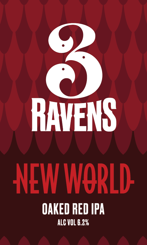 3 Ravens Oaked Red IPA Decal