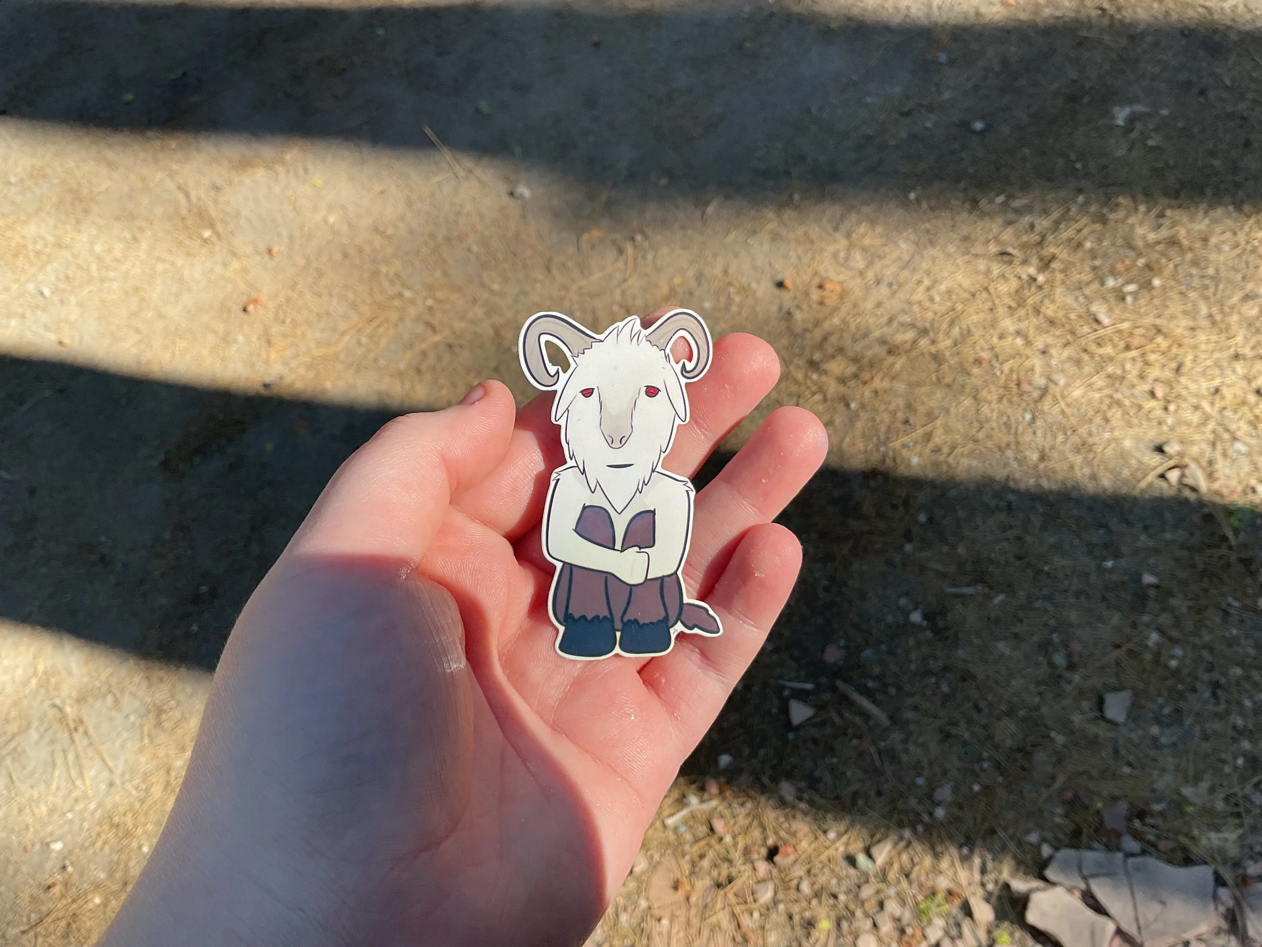 Goatman Sticker