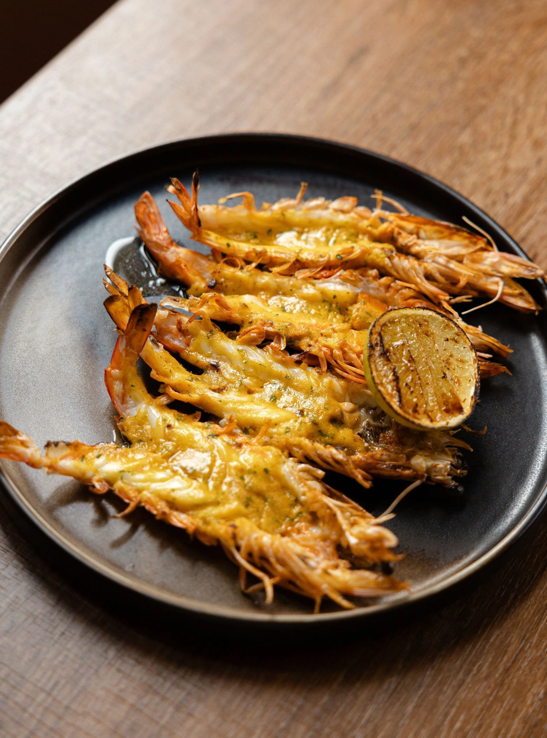 Fire-roasted SA prawns, fresh from the grill. 

Charred, juicy and packed full of flavour. 

Come and try them for yourself. 

89 Prospect Road, Prospect.

Bookings via the link in bio.