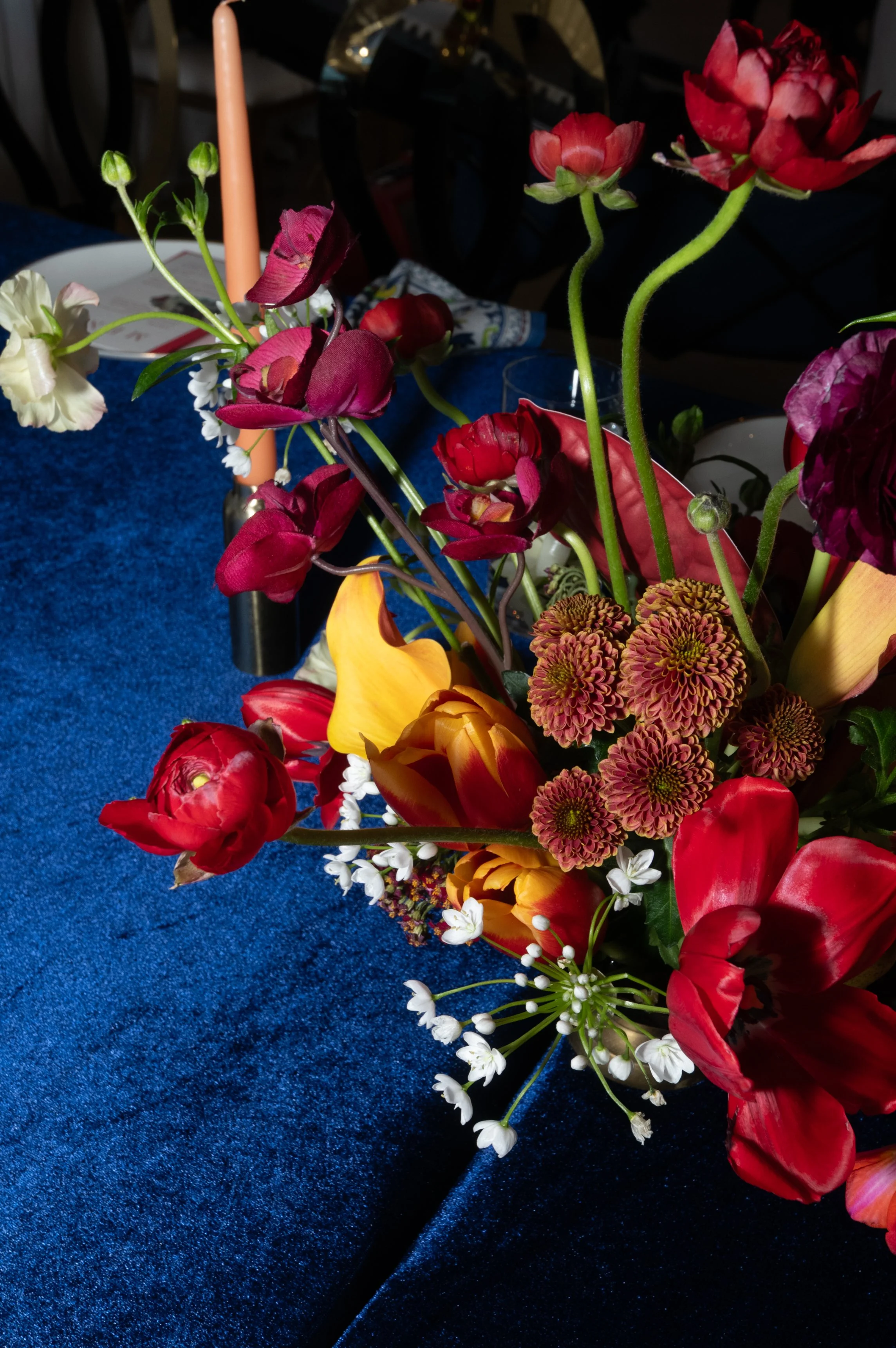 Calgary outdoor and indoor wedding ceremony photo