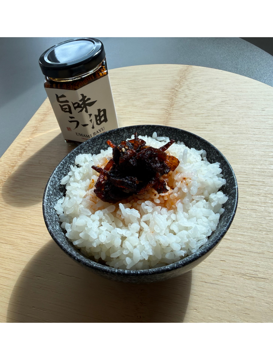 Umami Rayu Over Rice