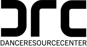 Logo of Dance Resource Center with the word 'drc' in bold black letters