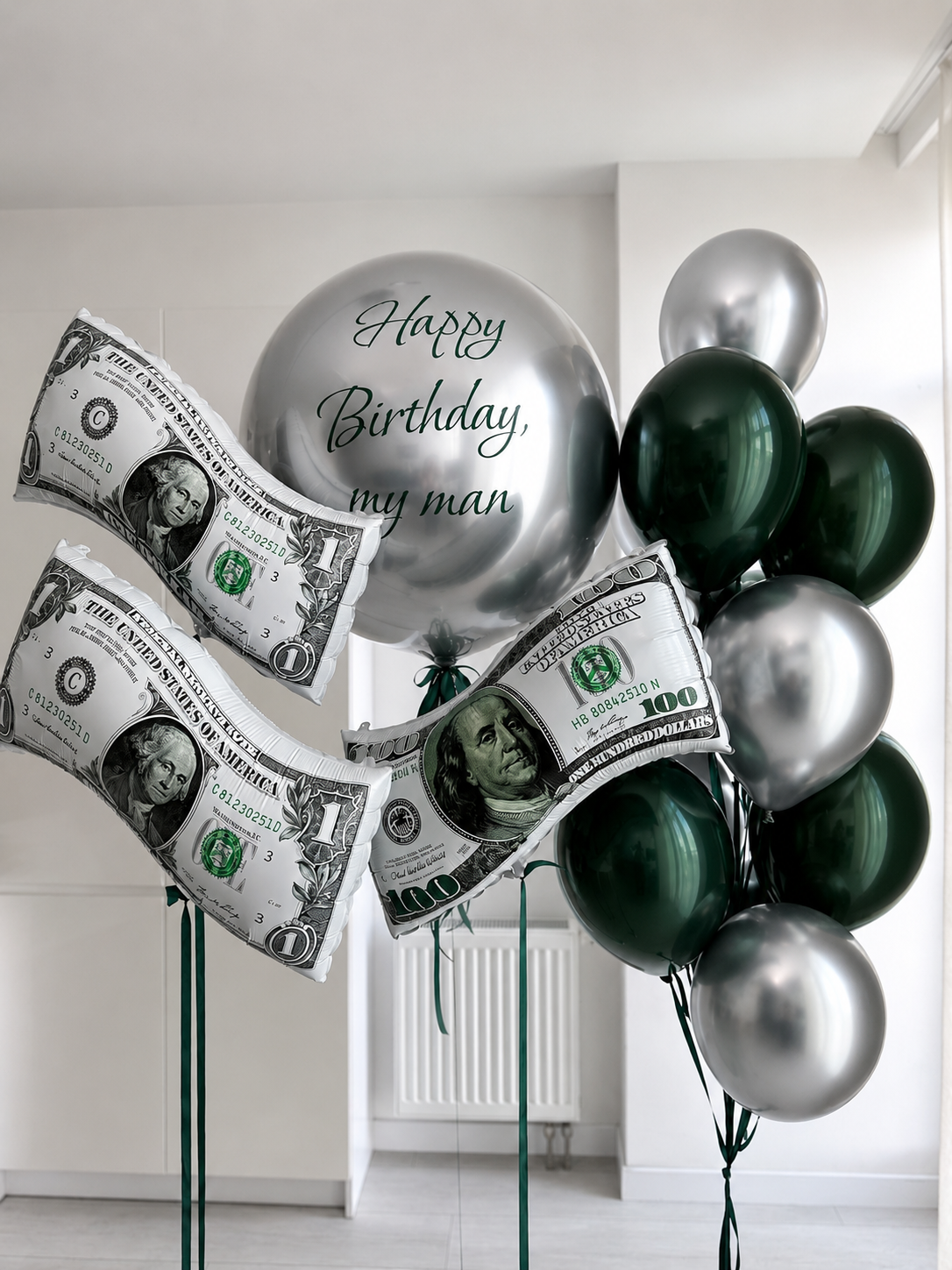 Luxury Money Balloon Bouquet