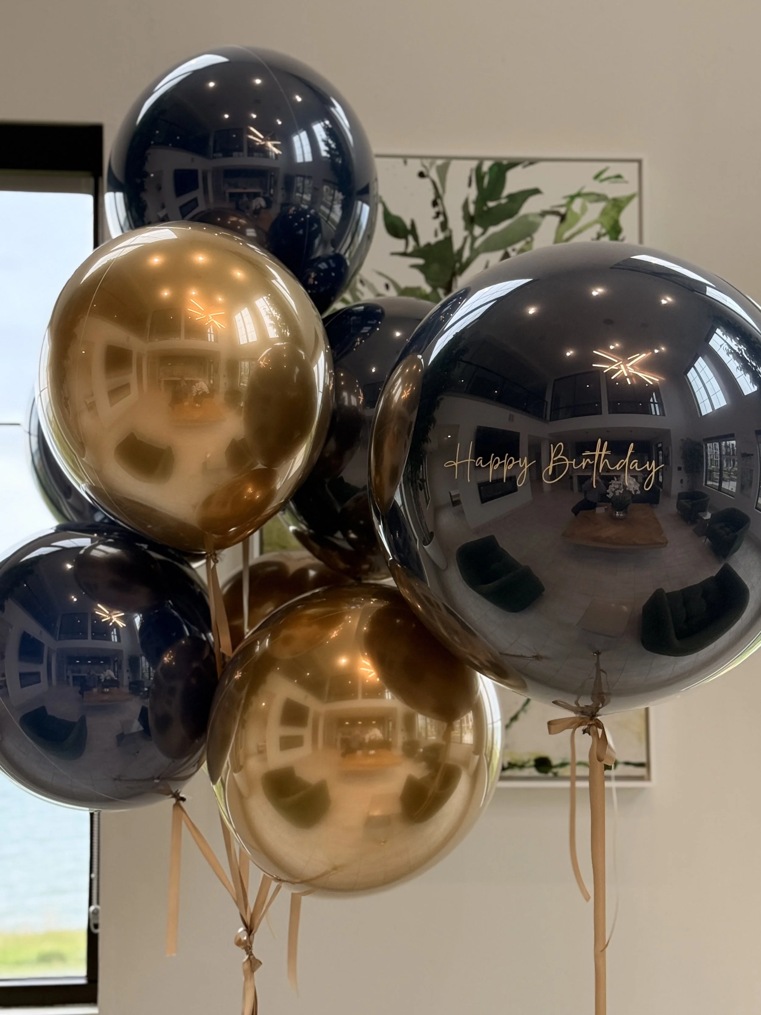 Midnight Blue & Gold Double-Stuffed Set