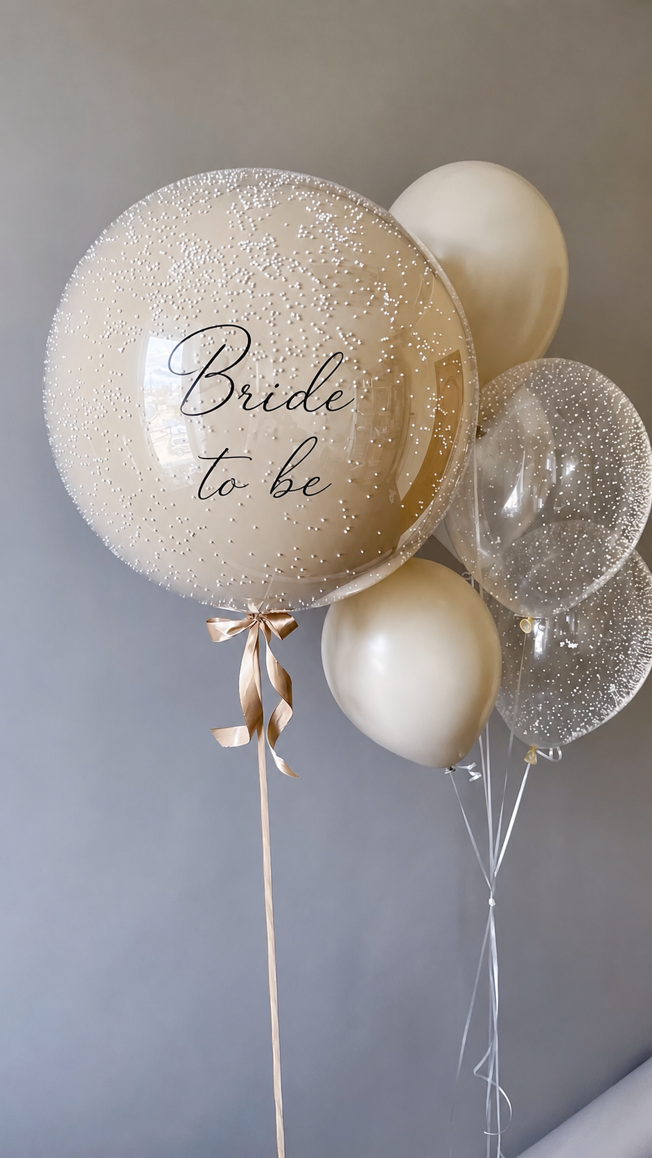 Bride To Be Bubble Set