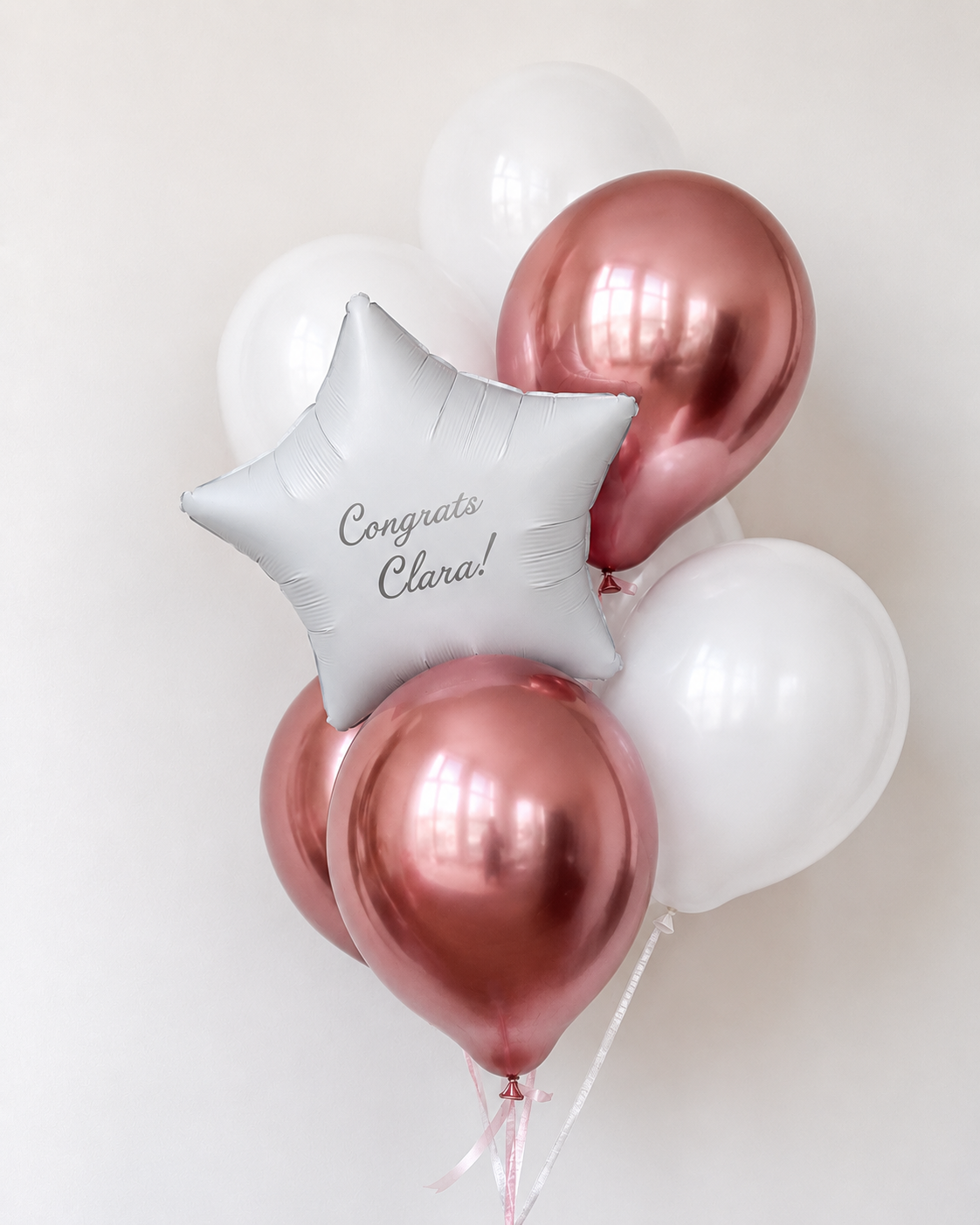 Personalized Congratulations Balloon Bouquet