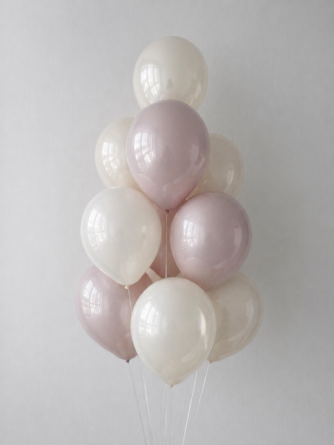12” Double Stuffed Crystal Balloon Bouquet